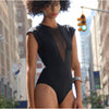 MIRAME NIGHT CAP SWIMSUIT BLACK, Women - Apparel - Swimwear - One Pieces - Haute Companie