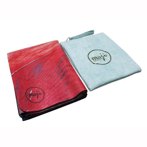MAJI SPORTS SUEDE & NATURAL RUBBER TRAVEL YOGA MAT