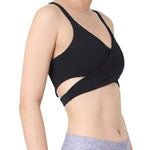WAKINGBEE WB WRAP BRA BLACK, BRAS - Haute Companie