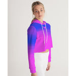 FIND YOUR COAST SUMMER ECLIPSE CROPPED LONG SLEEVE HOODIE
