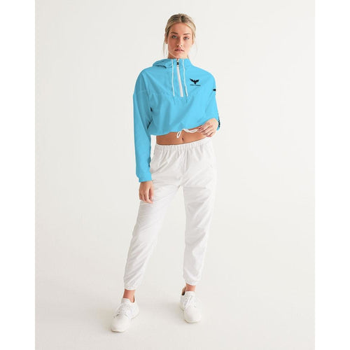 FIND YOUR COAST WATER RESISTANT LIGHTWEIGHT CROPPED WINDBREAKER