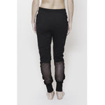 ESPALIER MESH PANEL TRACK PANTS, Women - Apparel - Pants - Trousers - Haute Companie